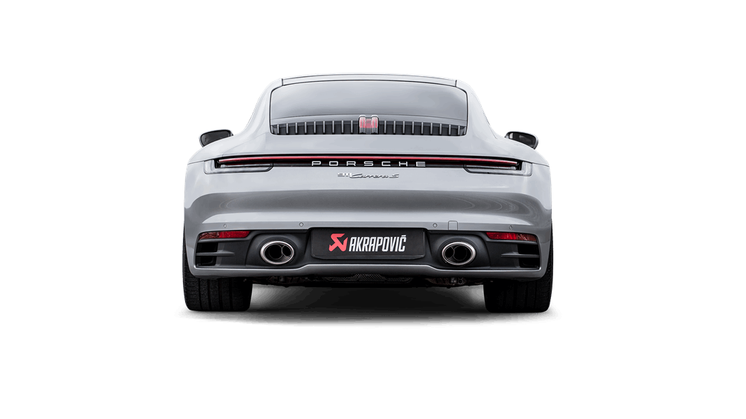 PORSCHE 911 CARRERA /S/4/4S/CABRIOLET (992) - 2019 Slip-On Race Line (Titanium) S-PO/TI/14