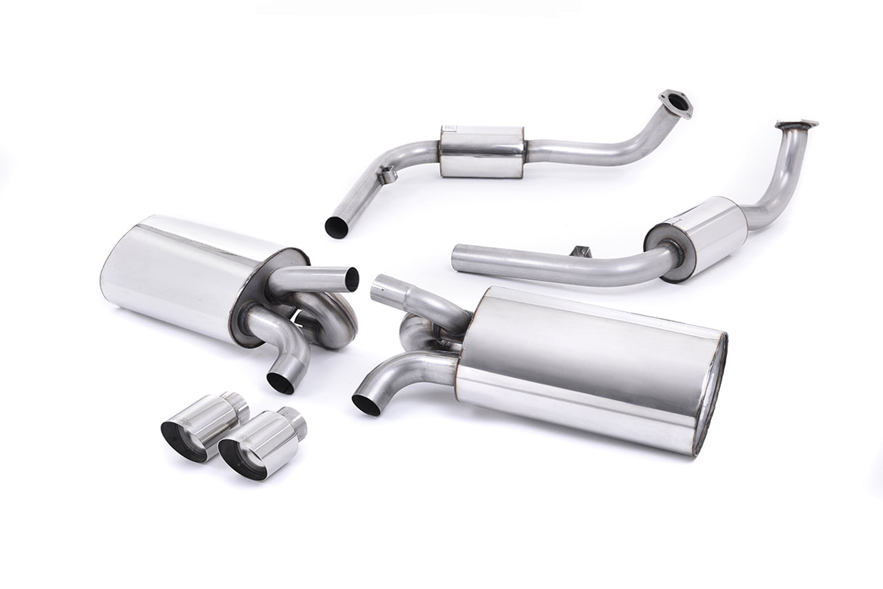 Milltek Sport - Cat-back - Polished Tips. Exc. Rear Catalysts - Boxster - S 3.2 987 Gen1 - 2004-2009 - SSXPO120