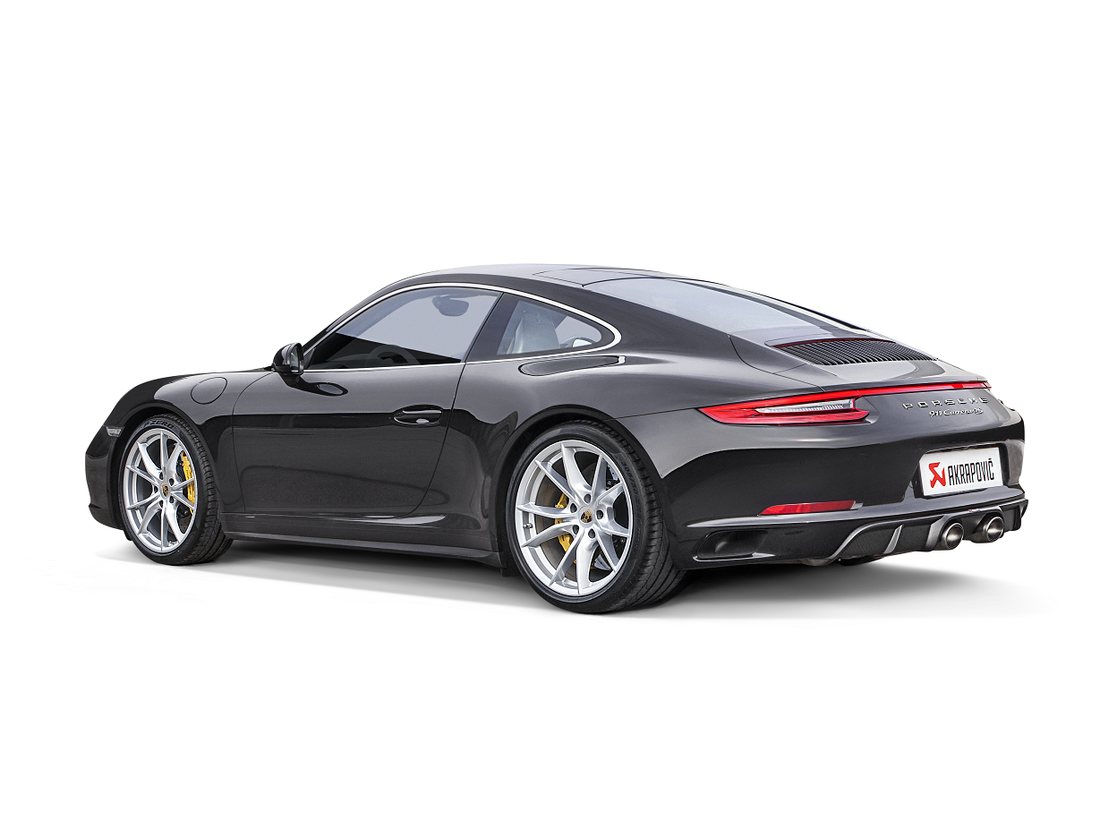 PORSCHE 911 CARRERA /S/4/4S/GTS (991.2) 2016 Slip-On Line (Titanium) - for OE non sport exhaust S-PO/TI/5H